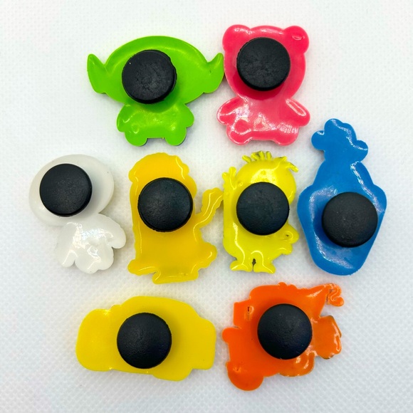 BOGO!! Crocs Style Shoe Charms Jibbitz -  Disney Pixar Character 8 pc Set NEW - Picture 3 of 5